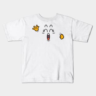 Arale's poo minimal Kids T-Shirt